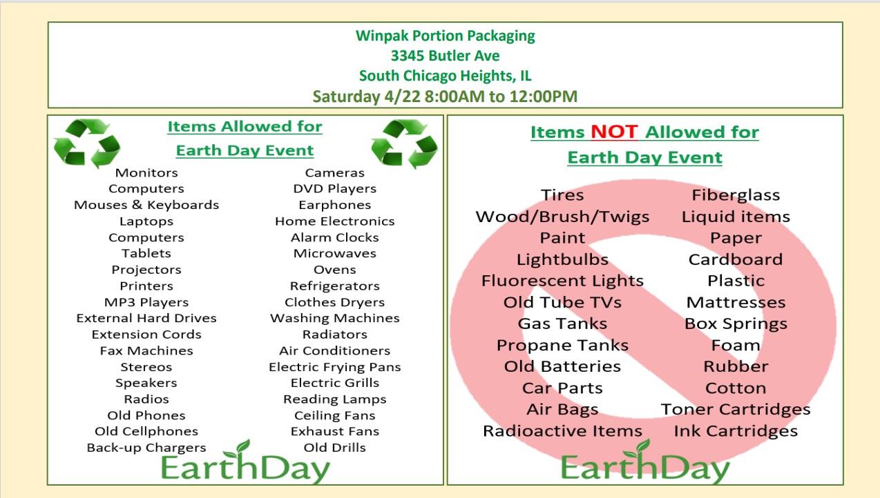 Earth Day Flyer