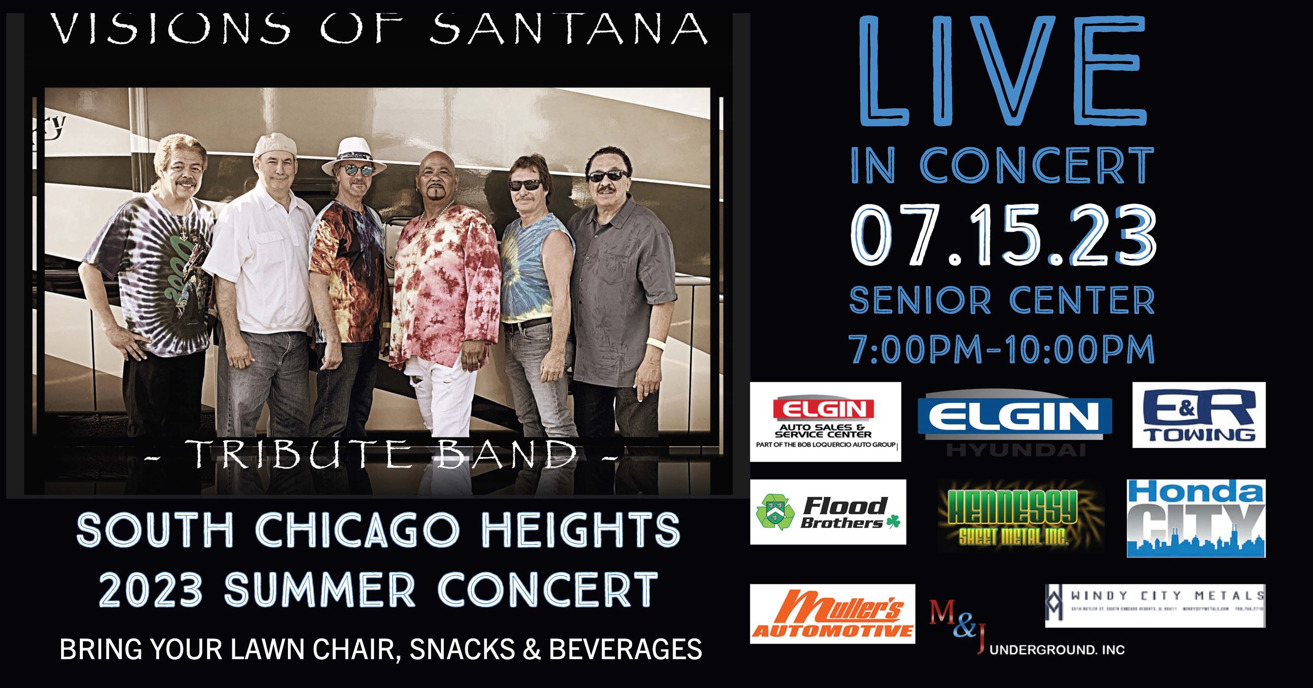 Visions of Santana Flyer 2023