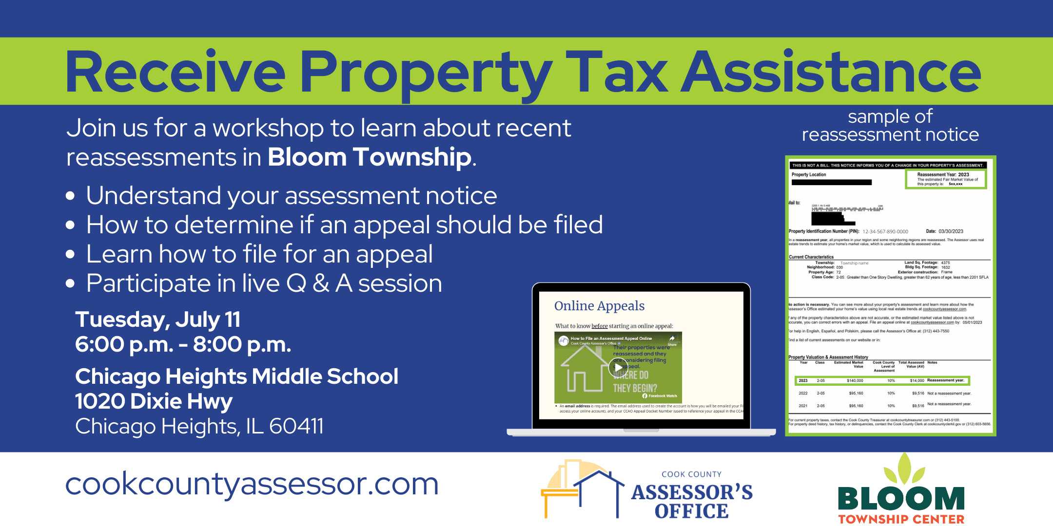 7.11.23 Bloom Township In-Person