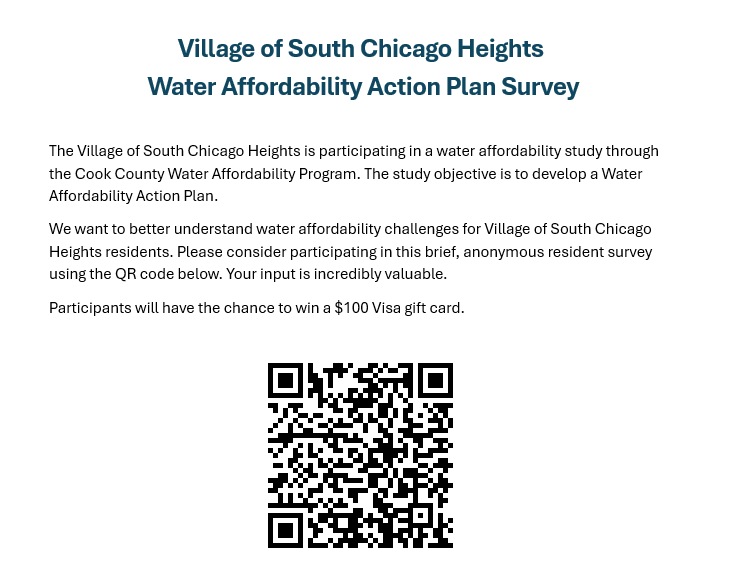 Water Affordability Survey