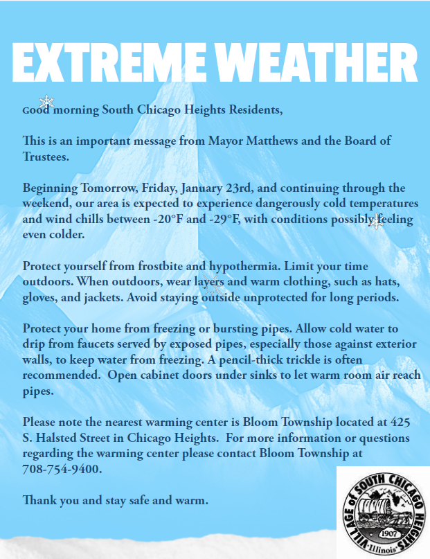 Extreme Weather Flyer