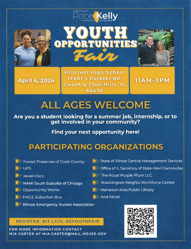 Youth Opportunities Fair Flyer