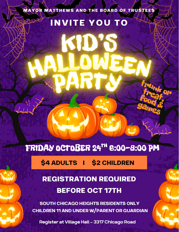 Halloween Party 2025 Flyer
